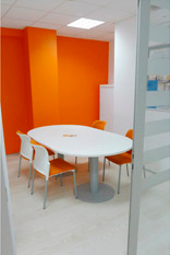 Instalações para os cursos de formação e sessões presenciais